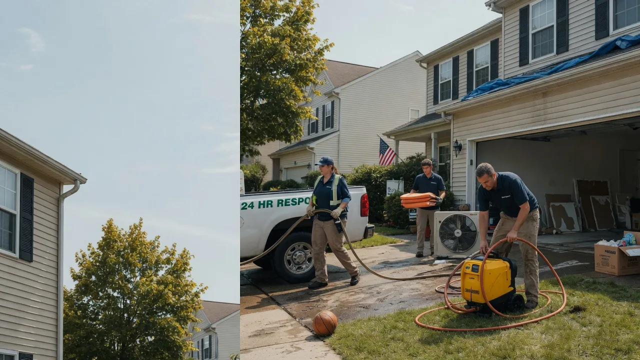 Emergency Water Damage Restoration in Franklin, VT near me